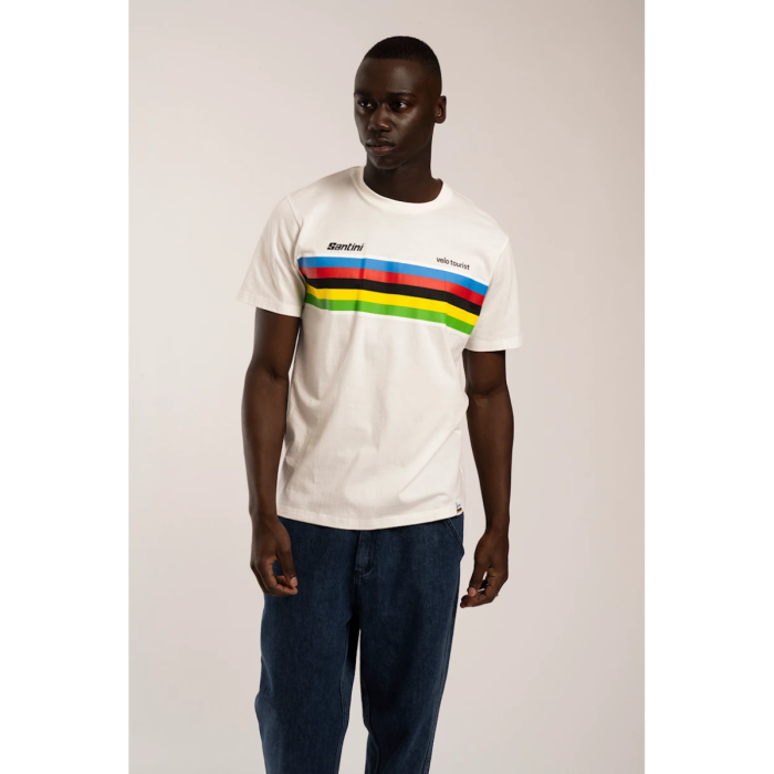 T-SHIRT ANTWRP UCI STRIPES