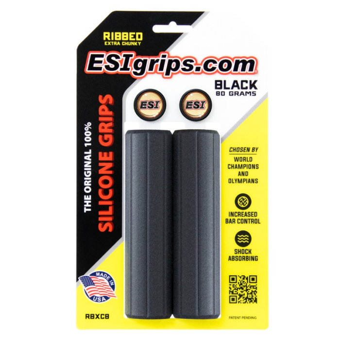 ESI GRIPS RIBBED EXTRA CHUNKY 34MM ZWART 60GR-1