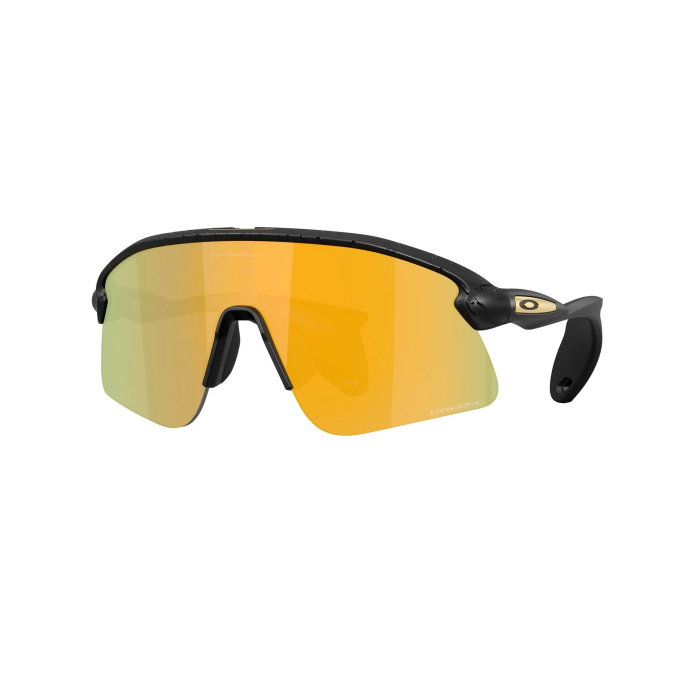 FIETSBRIL OAKLEY STUNT DEVIL S MATTE BLACK SPLATTER PRIZM 24K-1