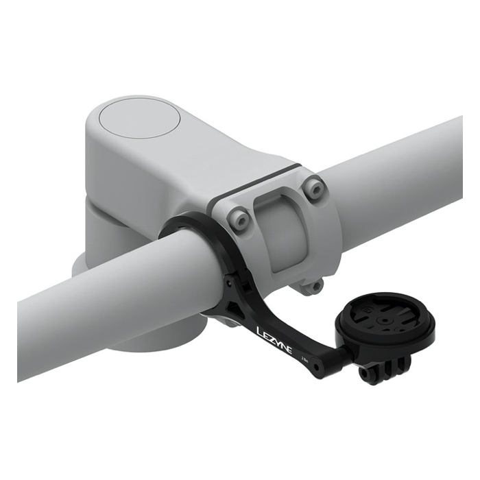LEZYNE GPS FORWARD MOUNT WITH GO-PRO ADAPTER-2