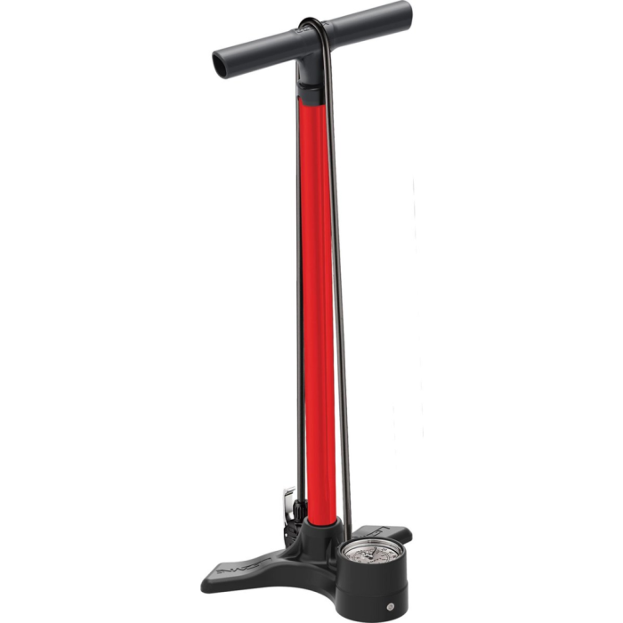 LEZYNE VOETPOMP MACRO HP FLOOR DRIVE RED-1