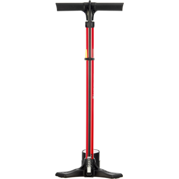 LEZYNE VOETPOMP MACRO HP FLOOR DRIVE RED-2