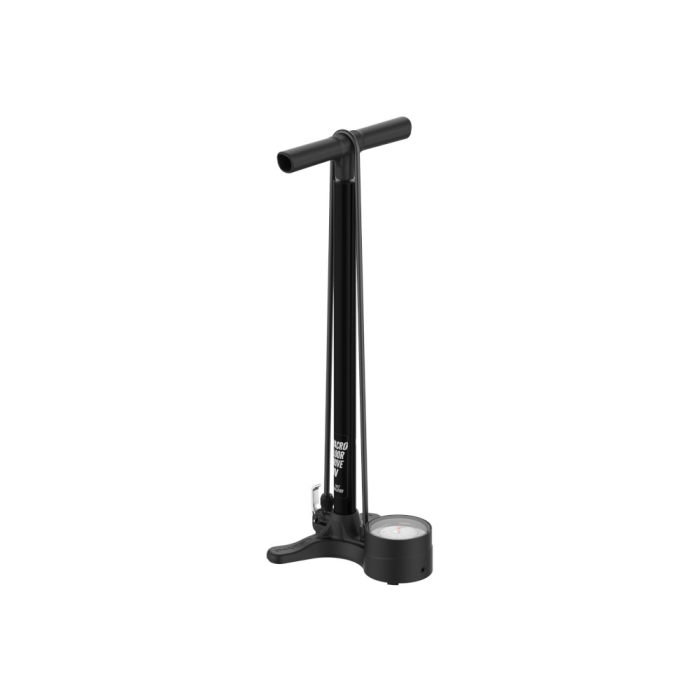 LEZYNE VOETPOMP MACRO HP FLOOR DRIVE ZWART HV-1
