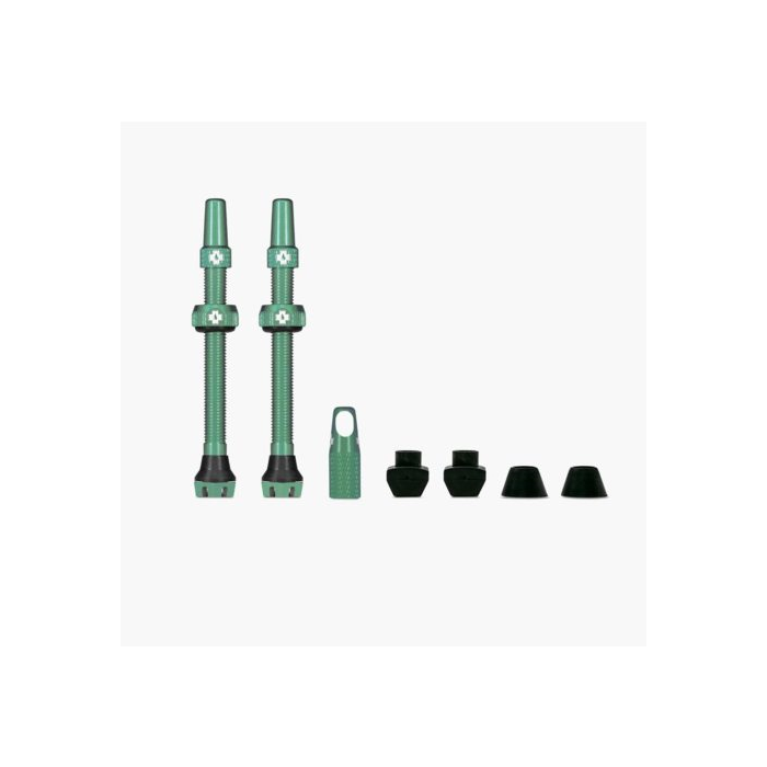 MUC OFF TUBELESS VALVE KIT 44MM TURQUOISE UNIVERSEEL-1
