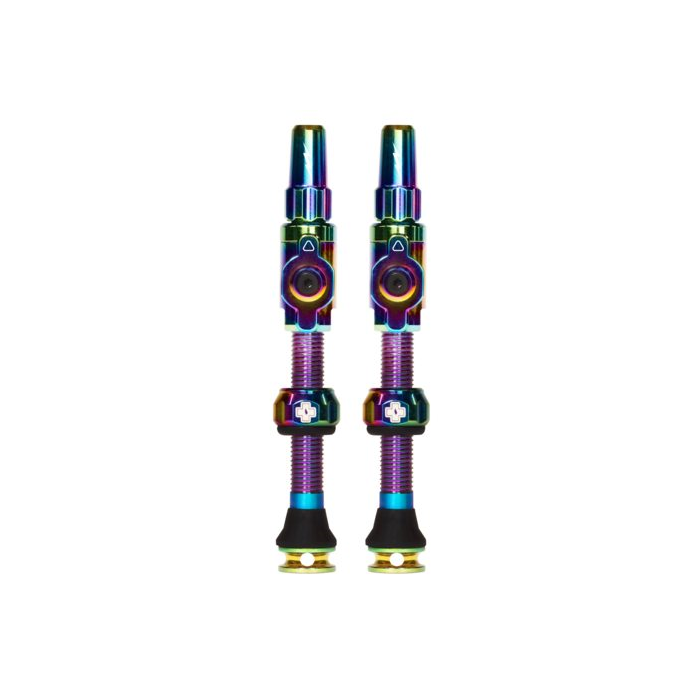 MUC OFF TUBELESS VALVE KIT BIG BORE LITE LARGE IRIDESCENT PRESTA-1