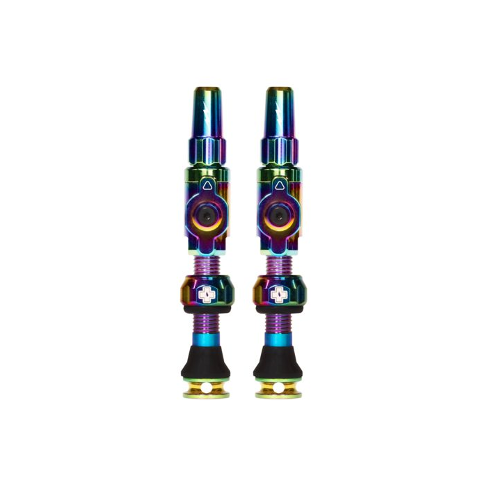 MUC OFF TUBELESS VALVE KIT BIG BORE LITE MEDIUM IRIDESCENT PRESTA-1