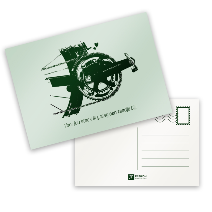 POSTKAART TANDJE BIJ-1
