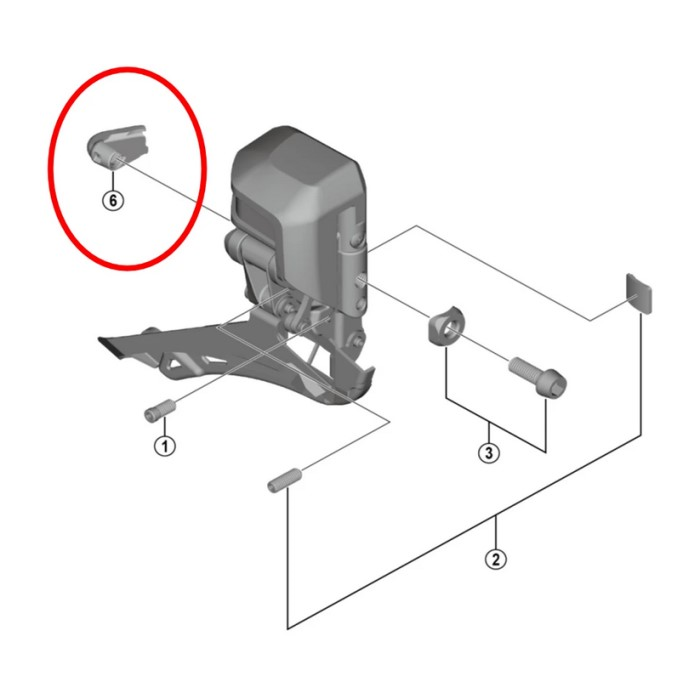 SHIMANO AFDEKKPAJE FD-R9250-1
