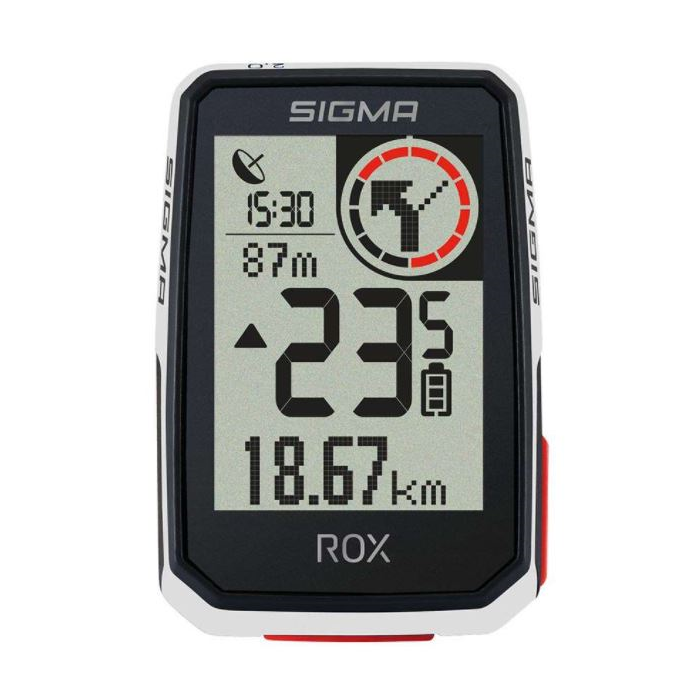 SIGMA ROX 2.0 GPS WHITE TOP MOUNT SET-1