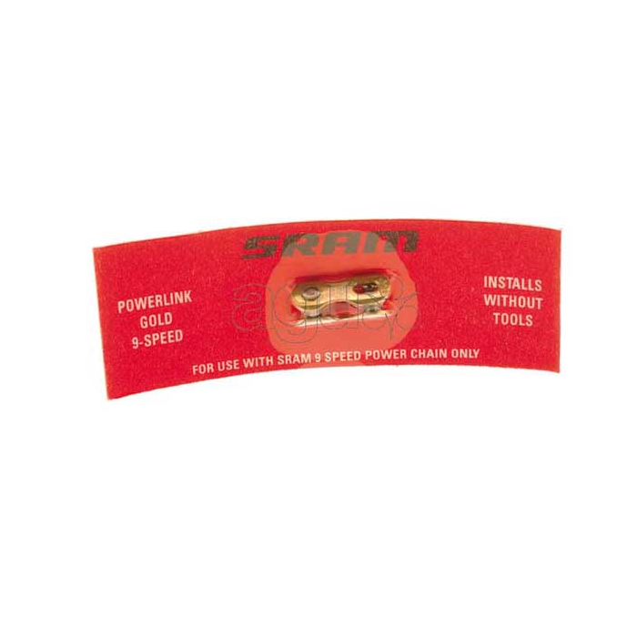 SRAM POWERLINK 9 SP GOUD-1