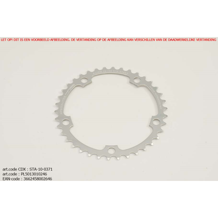 TA KETTINGBLAD PCD-130 46T ZILVER SHIMANO/SRAM BINNEN-1