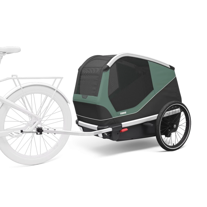THULE BEXEY HAZY GREEN LARGE HONDENFIETSKAR