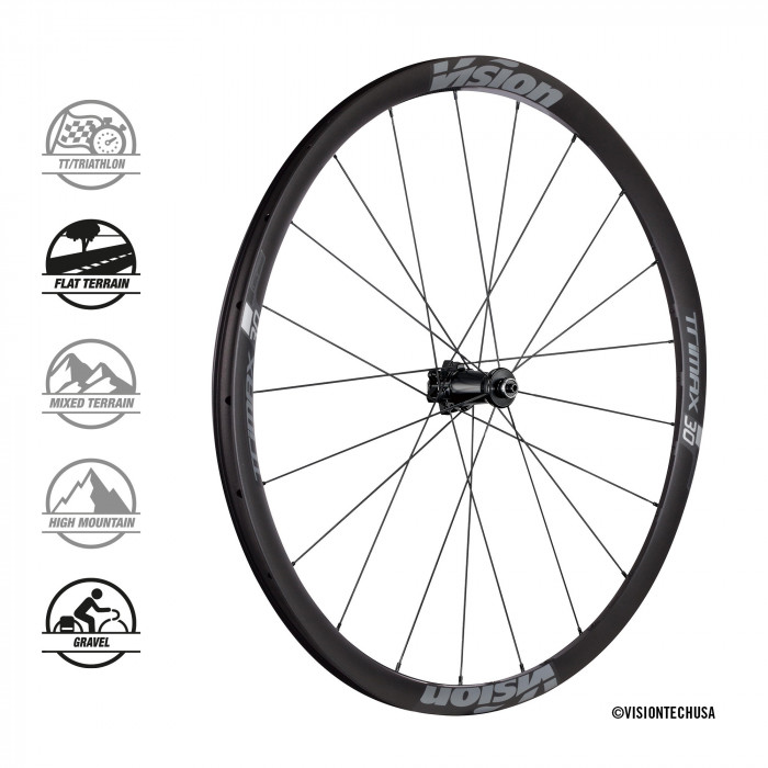 WIELEN VISION TRIMAX 30 SC DISC BRAKE CLINCHER-1