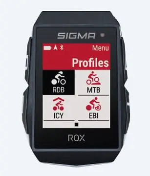 SIGMA ROX 11.1 EVO GPS BLACK HR+CAD/SPEED SET-1
