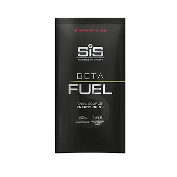 SIS BETA FUEL 80 ZAKJE AARDBEI EN LIMOEN 82G