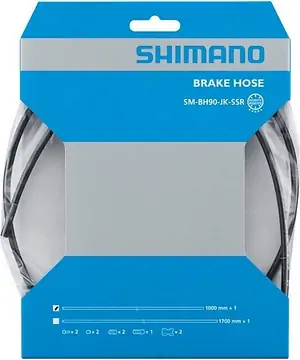 SHIMANO REMLEIDING SCHIJFREM SM-BH90 RECHT 1000MM-1