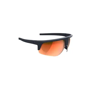 FIETSBRIL BBB COMET MATTE BLACK MLC ORANGE/RED