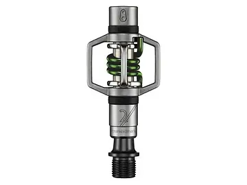 KLIKPEDALEN CRANKBROTHERS EGGBEATHER 2 ZILVER-GROEN-1