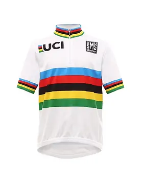 FIETSSHIRT SANTINI UCI WORLD CHAMPION kids