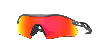 FIETSBRIL OAKLEY RADAR PLATE MATTE CARBON PRIZM RUBY