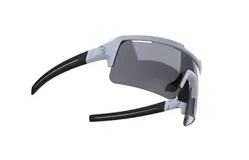 FIETSBRIL BBB FUSE MATTE WHITE PC FLASH MIRROR
