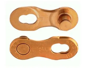 KMC POWERLINK X12 KAART SHIM/SRAM MTB/ CAMPA GOUD-1