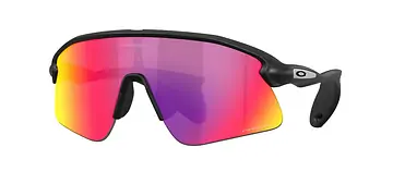 FIETSBRIL OAKLEY STUNT DEVIL MATTE BLACK PRIZM ROAD