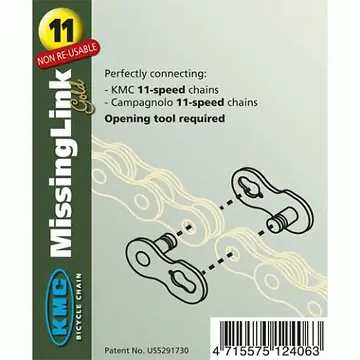 KMC POWERLINK X11 KAART GOUD-1