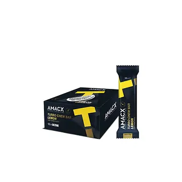 AMACX ENERGY TURBO CHEW BAR 1:0.8 LEMON 12X50GR