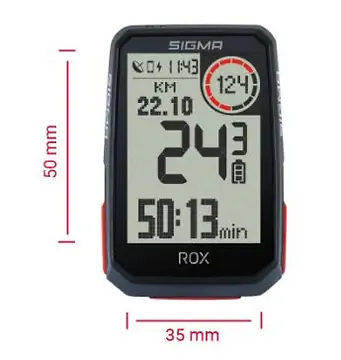 SIGMA ROX 4.0 GPS BLACK HR+CAD+SPEED-1