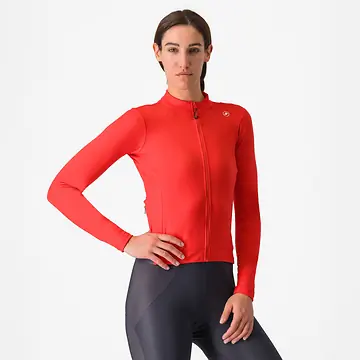 FIETSSHIRT CASTELLI ESPRESSO THERMAL DAMES
