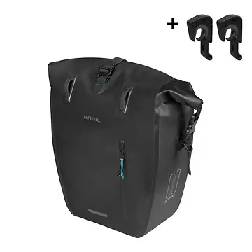 FIETSTAS BASIL RIVO TARPAULIN MIK HOOKS L