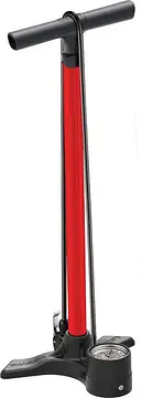 LEZYNE VOETPOMP MACRO HP FLOOR DRIVE RED-1