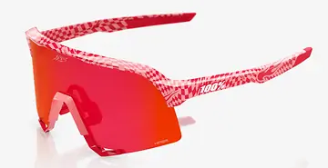 FIETSBRIL 100 PERCENT S3 THIBAU NYS HIPER FIRE RED MIRROR
