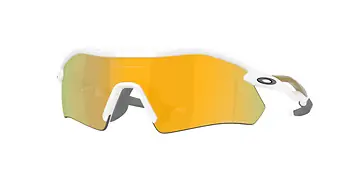FIETSBRIL OAKLEY RADAR PLATE POLISHED WHITE PRIZM 24K POLARIZED