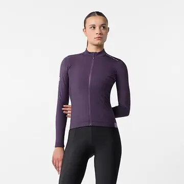 FIETSSHIRT CASTELLI ESPRESSO THERMO 2 LANGE MOUWEN DAMES