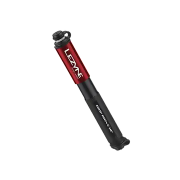 LEZYNE POMP GRIP DRIVE HP- S 119GR ZWART-ROOD-1