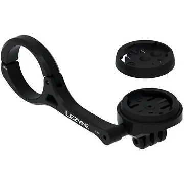 LEZYNE GPS FORWARD MOUNT WITH GO-PRO ADAPTER-1