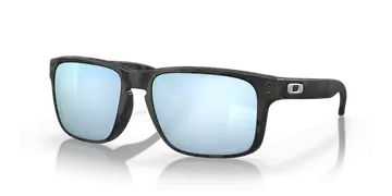 FIETSBRIL OAKLEY HOLBROOK MATTE BLACK CAMO PRIZM DEEP WATER POLARIZED