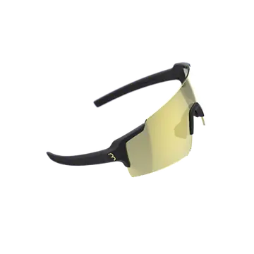 FIETSBRIL BBB FULLVIEW MATTE BLACK PHOTOCHROMIC MLC GOLD MIRROR