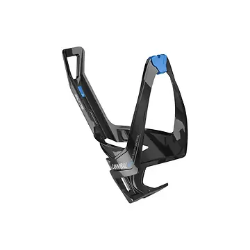 BUSHOUDER ELITE CANNIBAL XC GLOSSY ZWART/LICHT BLAUW-1