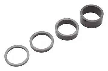 PRO SPACERS CARBON 1 1/8"-1