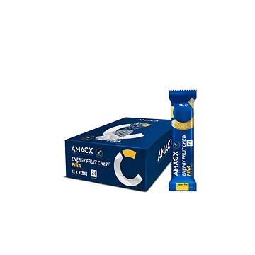 AMACX ENERGY FRUIT CHEW PIÑA 12X38GR