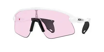 FIETSBRIL OAKLEY STUNT DEVIL MATTE WHITE PRIZM LOW LIGHT