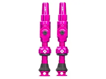 MUC OFF TUBELESS VALVE KIT BIG BORE LITE MEDIUM PINK PRESTA-1