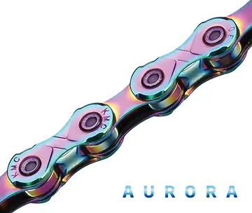 KMC X11 AURORA BLUE 118 LINKS 11SP-1
