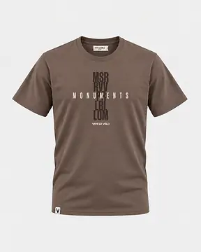 T-SHIRT VIVE LE VELO! MONUMENTUM