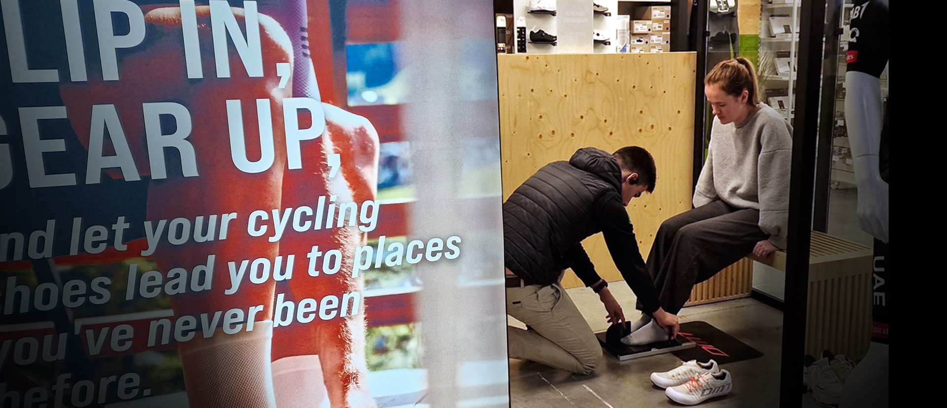 Schoenplaatjes monteren bij Fashion For Cycling